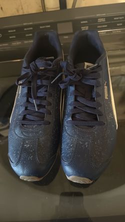 Puma size 12 Men’s dark blue shoes