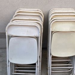 White Foldable Chairs