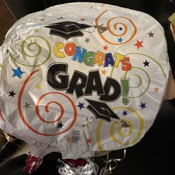 Congrats Grad Foil Balloons