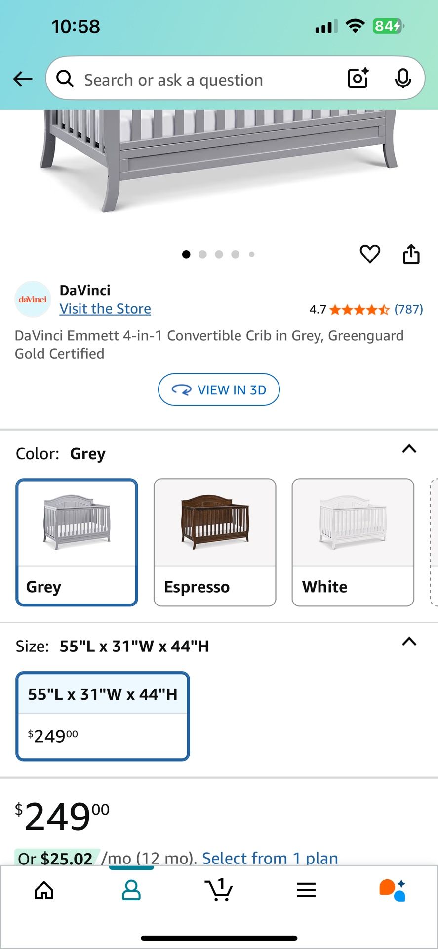 Baby Crib