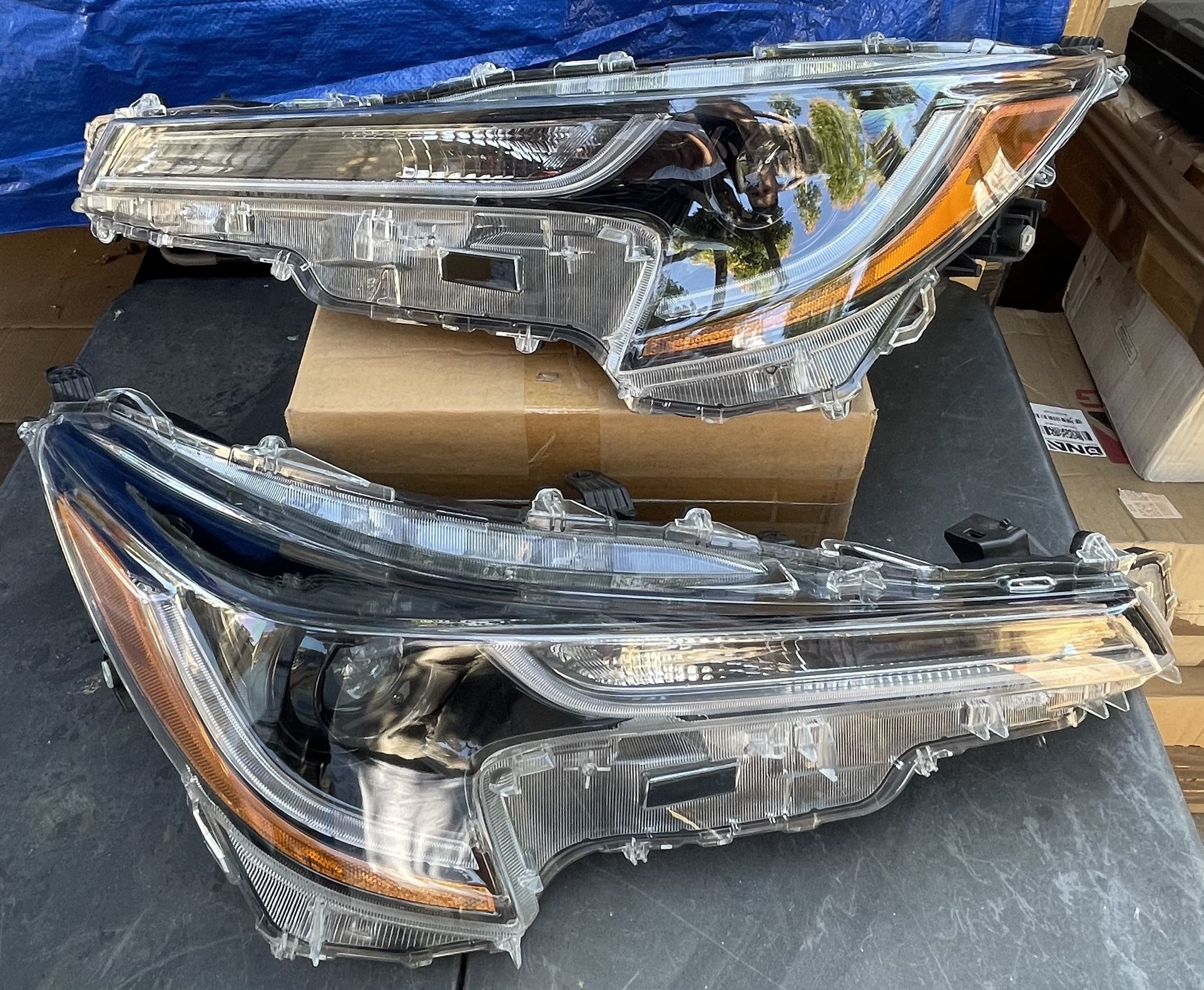 2000 to 2025 Toyota Corolla L/LE Model LED DRL Projector Headlights