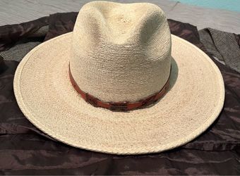 Stetson cowboy hat flat brim fedora
