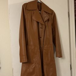 Size M/L Preston Robins Trench Coat