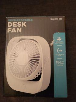 Recharge Desk Fan