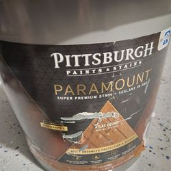 Pittsburgh Paints & Stains® Paramount® Atlas Cedar Tint Base Semi-Transparent/Semi-Solid Deck & Siding Stain - 5 gal.