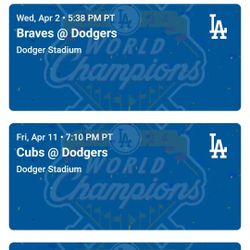 Dodgers Tickets
