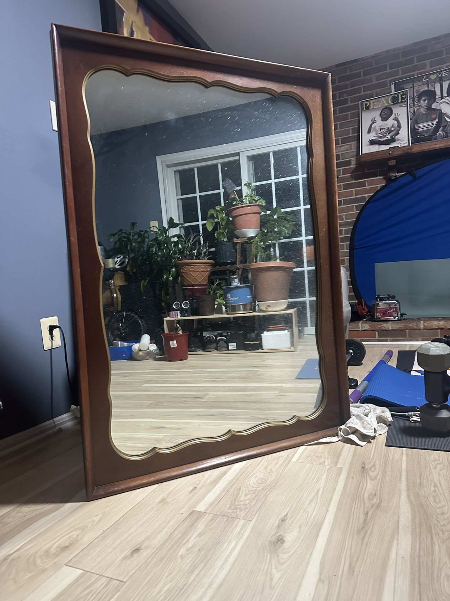 Very Old Old Heavy Mirror