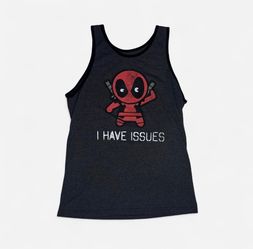 Deadpool “I Have Issues” Tank Top