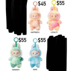NEW labubu BIE Big Into Energy pendant plush doll toy pop mart popmart exciting macaron have a seat 