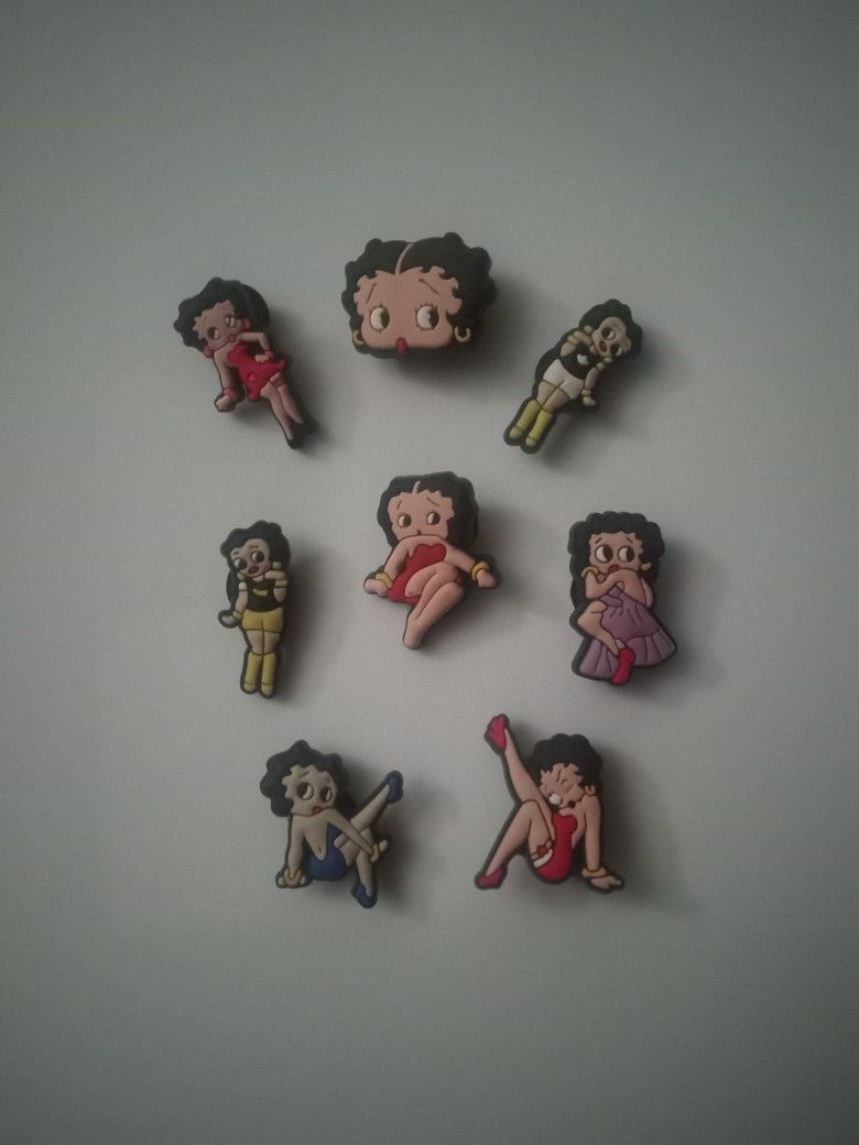 Betty Boop Croc Charms 