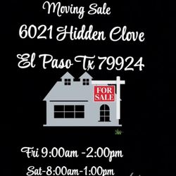 Moving Sale 