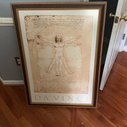Vitruvian Man Leonardo Da Vinci