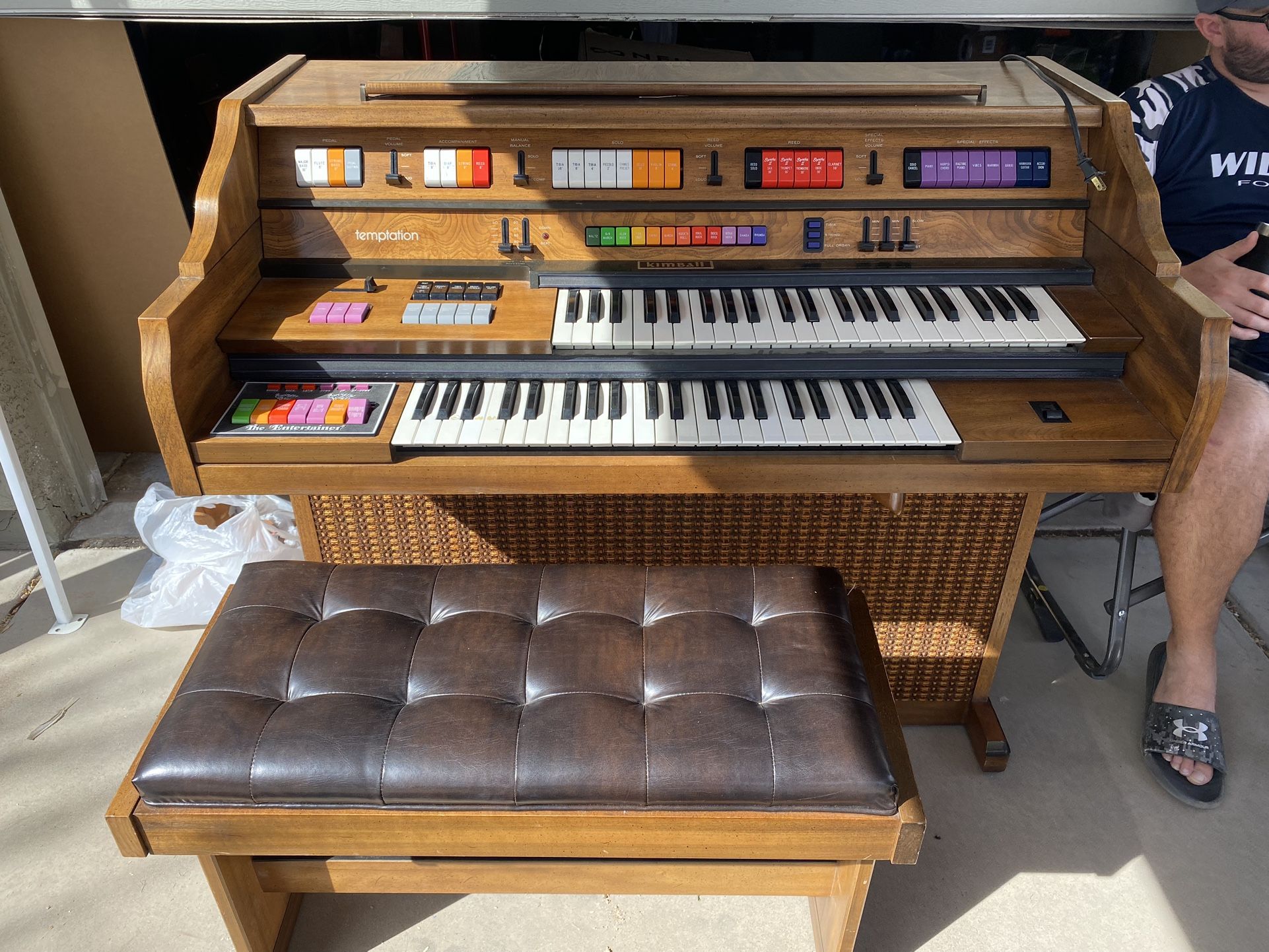 Kimball Temptation Electric Organ