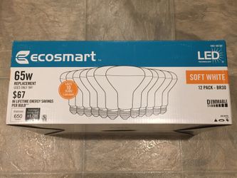 New 12 LED BR30 BULBS - 65w - DIMMABLE