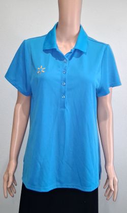 Walmart Employee Blue Women's Shirt Size L