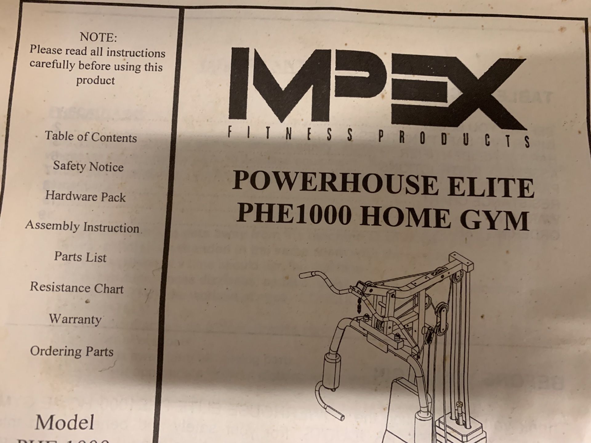 powerhouse elite phe 1000 home gym for Sale in Raleigh NC OfferUp