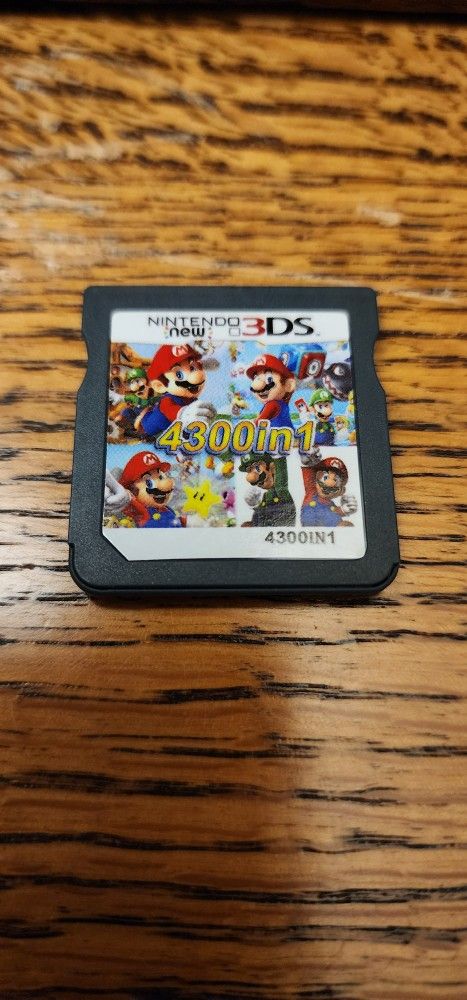 3DS 4300 games included in one, trade for a tablet