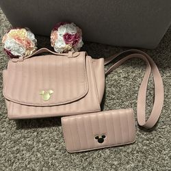 Boxlunch Disey Minnie Mouse purse and wallet set