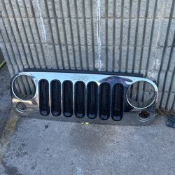 Jeep Wrangler Chrome Grill