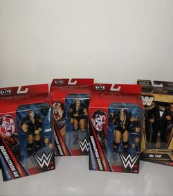 WWE ELITE DEMOLITIONS AX,SMASH,CRUSH,MR.FUJI WRESTLERS