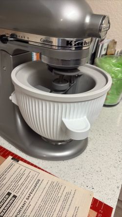 Kitchen Aid Ice Cream Maker Attachment