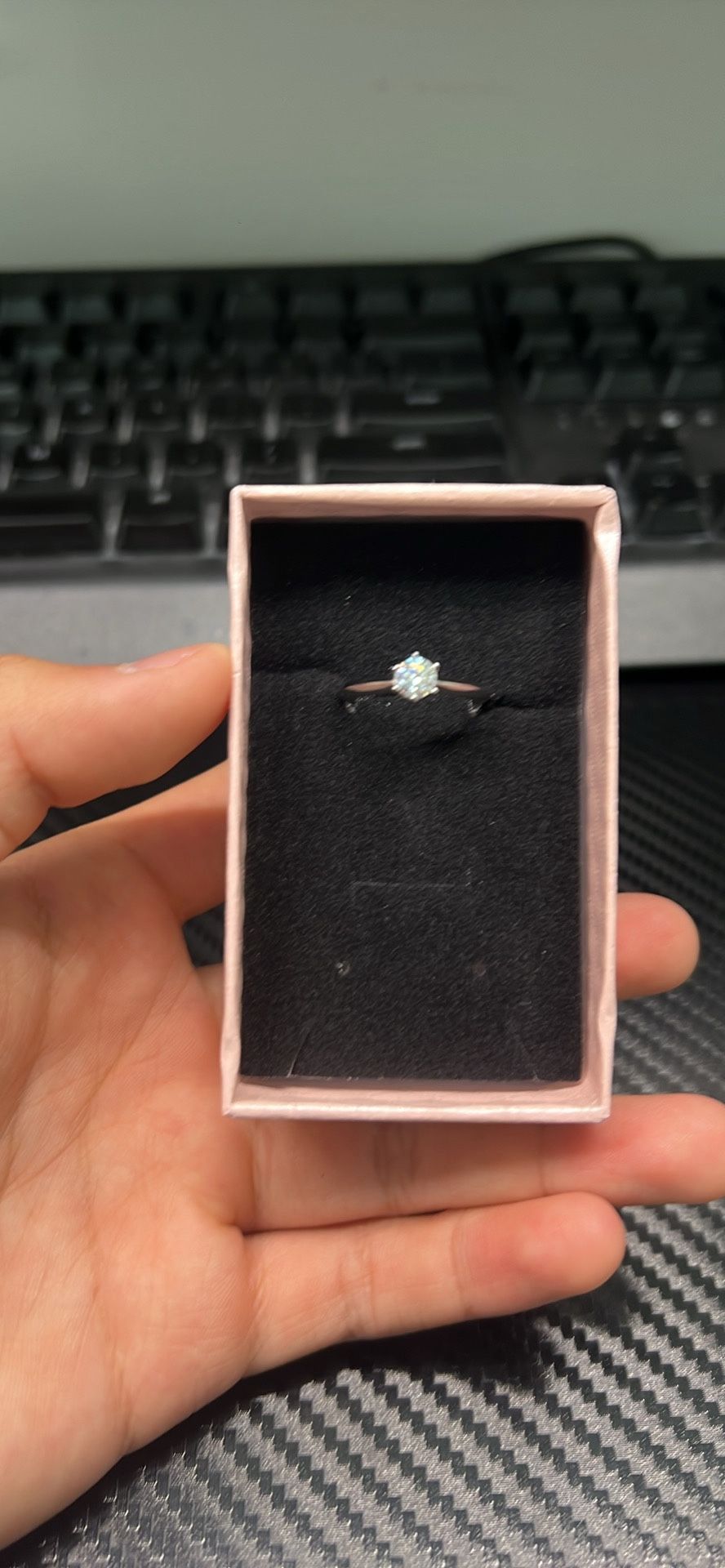 Moissanite Ring