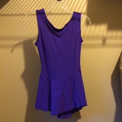Purple Practice Skating Dress 