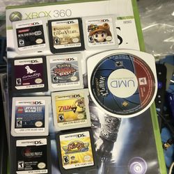 Ds, 3ds and psp games