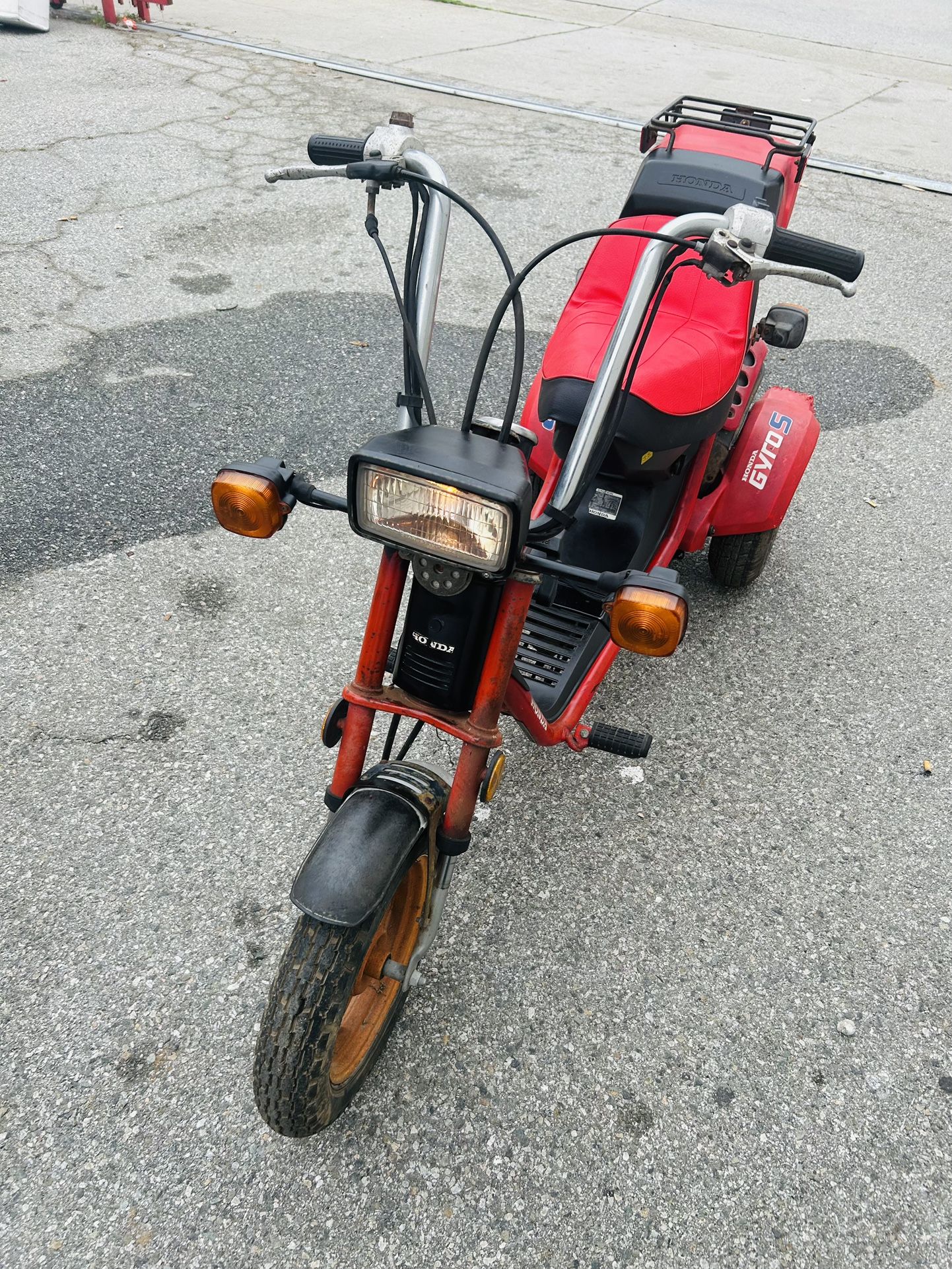1986 Honda Gyro S Scooter Running With Pink Slip for Sale in La Mirada