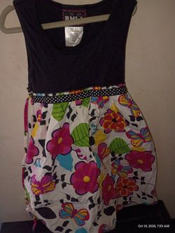 RMLA Girls Floral Butterfly Dress
