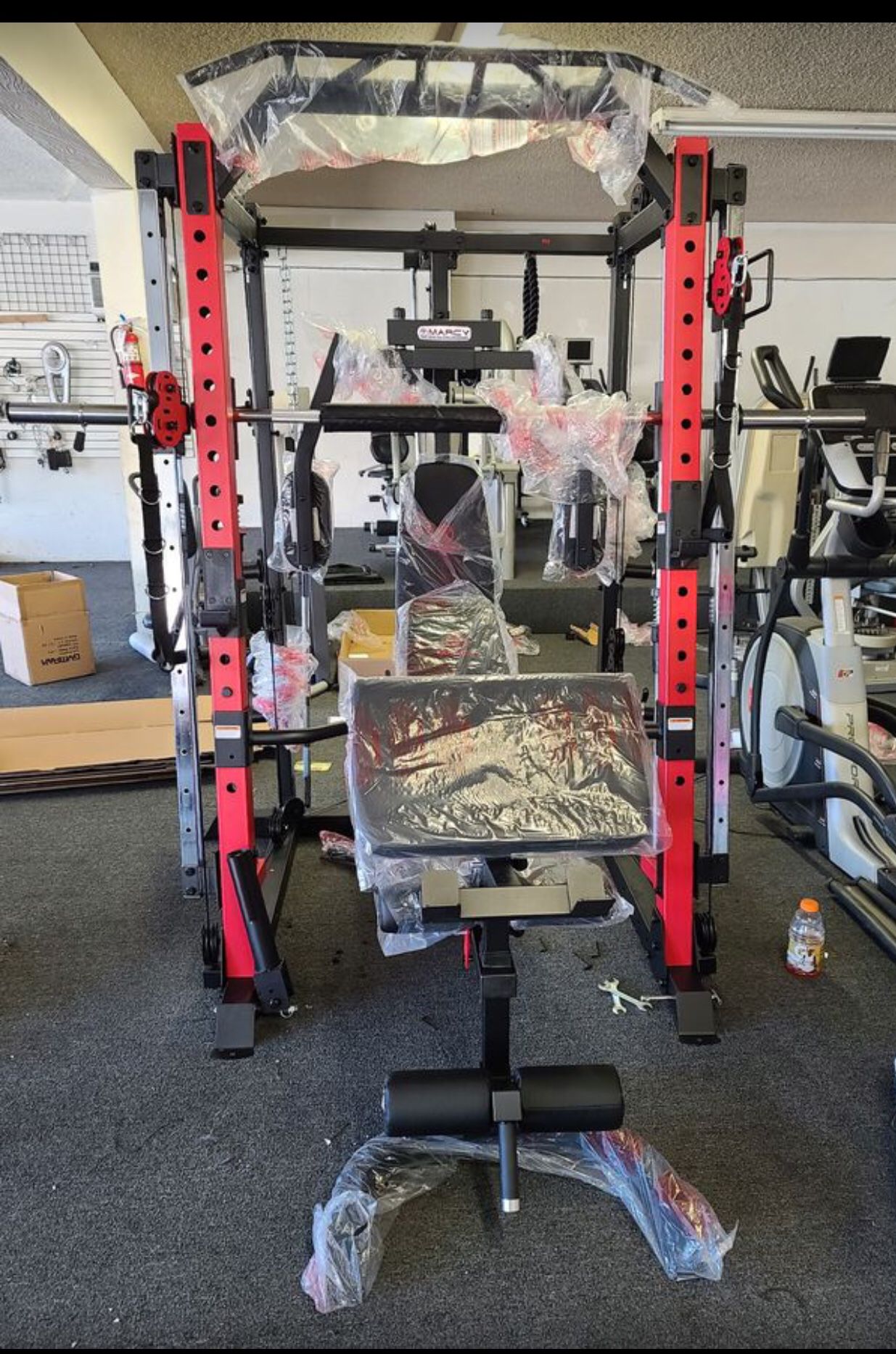 Marcy Smith Machine / Cage System with Pull-Up Bar and Landmine Station | SM-4033 we are wholsale and firm price