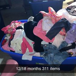 Clothes Size 12/18