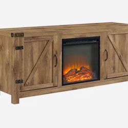 New Electric Fireplace TV Stand fits TV up to 65 in