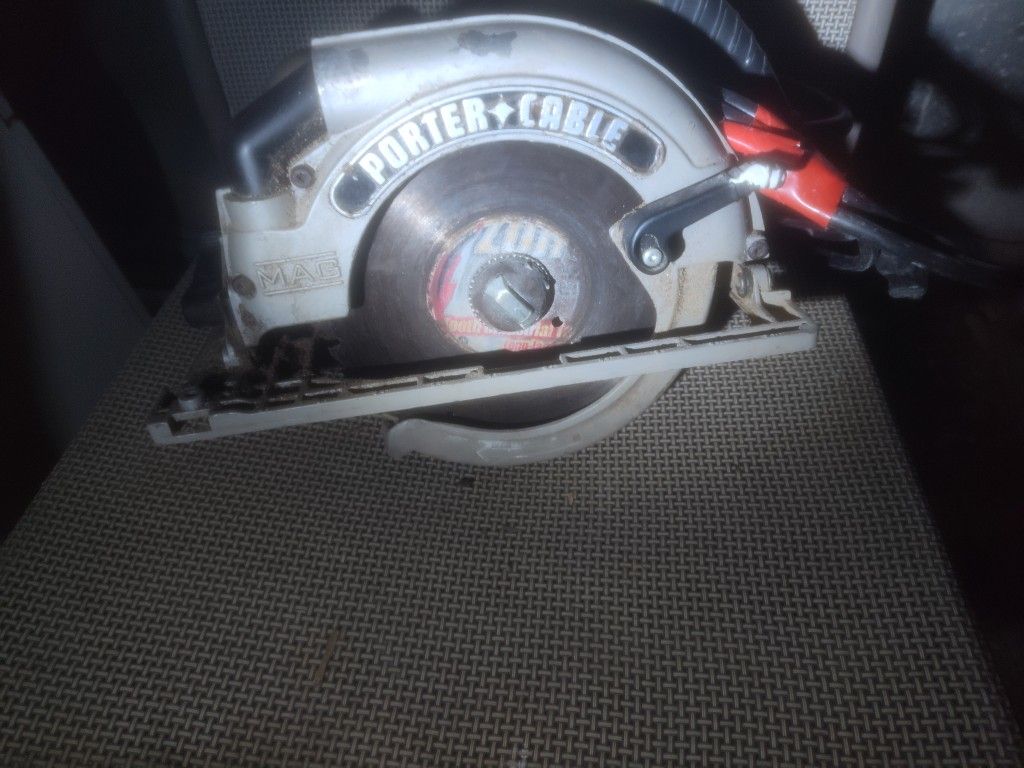 porter and cable circular saw 