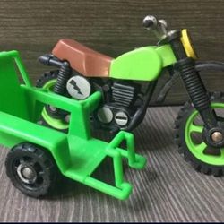 Fisher Price Adventure People 1977 Dirt Bike & Side Car