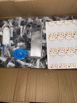 Reusable Squeeze Pouches Bulk Set with Funnel and Labels