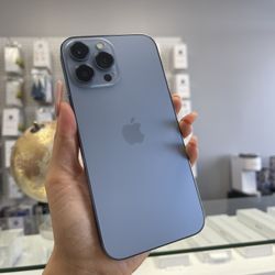 iPhone 13 Pro Max 128Gb Sierra Blue VISIT OUR STORE TODAY! 