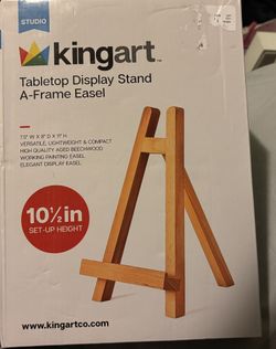 Kingart Tabletop Display Stand A-Frame Easel