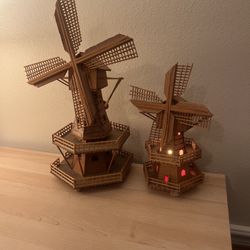 Wooden Windmills Made In Holland