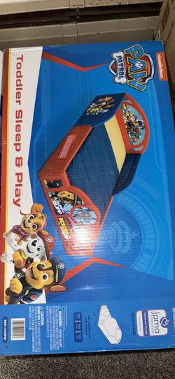Paw patrol Toddler sleeper and play