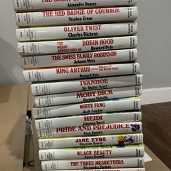 Great Illustrated Classics Books Lot Of 15