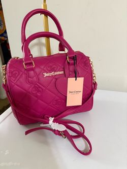 Juicy Couture Quilted Satchel Handbag