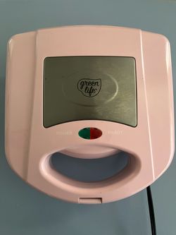 GreenLife Waffle Maker and Sandwich Press