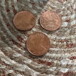 Copper Oz Coins