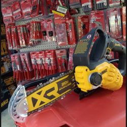 DEWALT 20V XR CORDLESS BRUSHLES 8in Chainsaw Tool-Only 