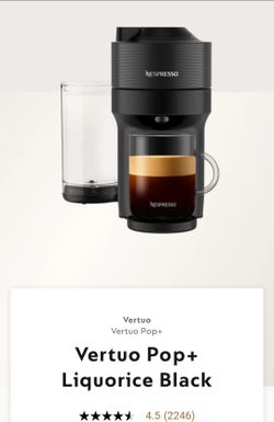 Virtuous pop+ Nespresso machine