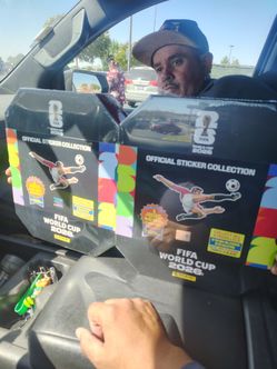 Panini hard cover and stickers