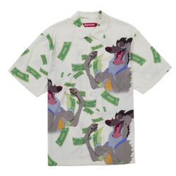Supreme All Dogs Go To Heaven S/S Shirt White 