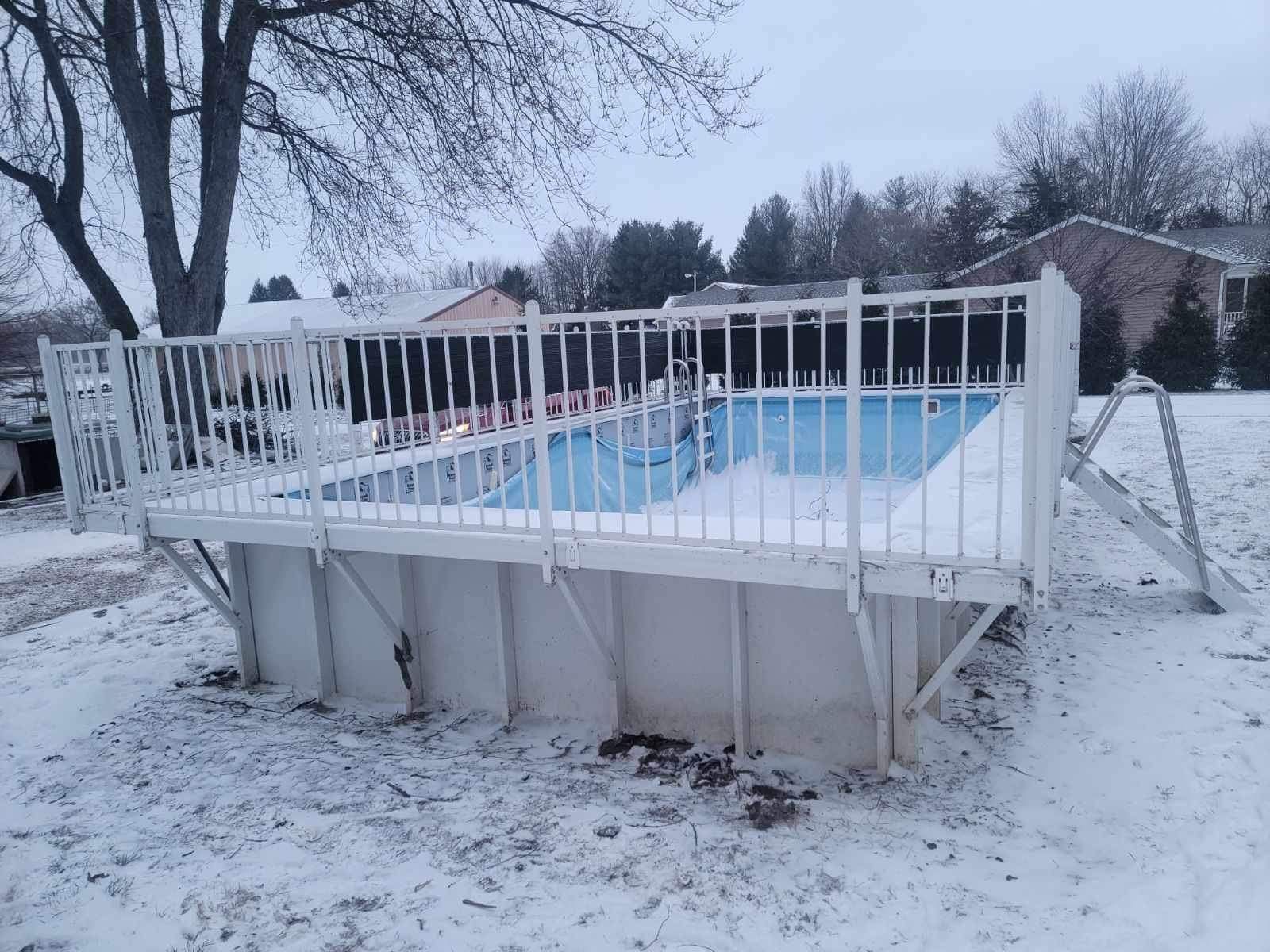 12x24 Kayak Pool Used