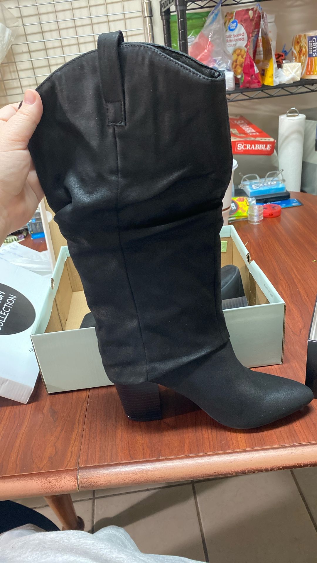 Never Worn Boots - Size 9.5